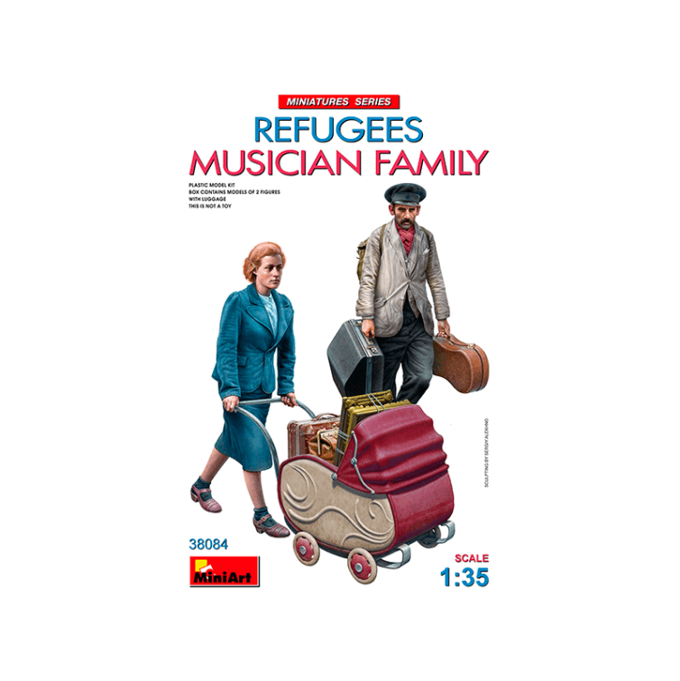 1:35 Refugiados – Familia de músicos Art.-Nr. 38084