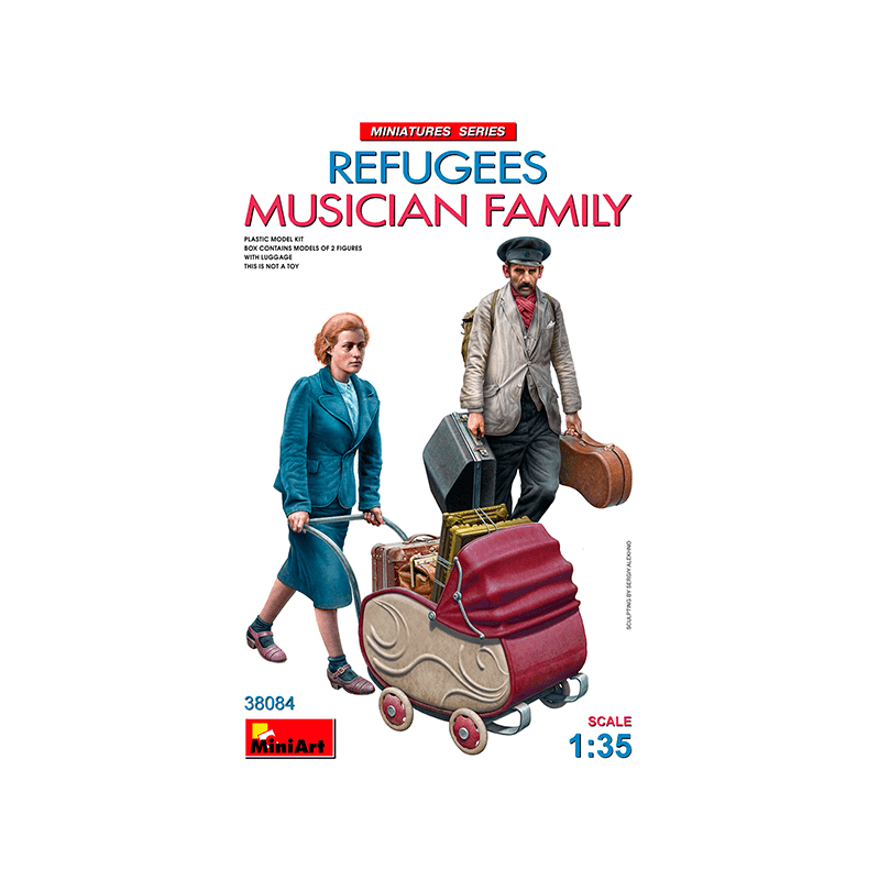 1:35 refugiados familia de músicos art. nr. 38084