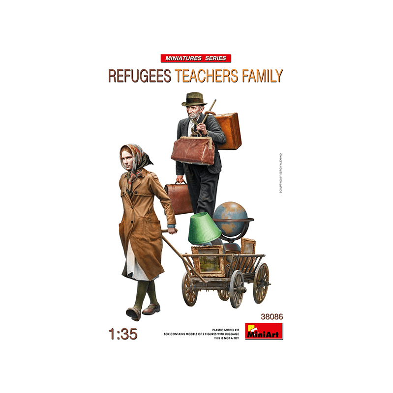 1:35 refugiados familia de profesores art. nr. 38086