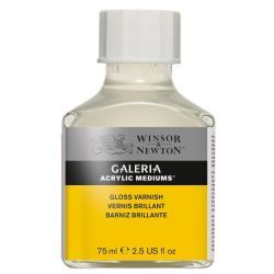 barniz para acrílico brillante galería winsor & newton art. nr. 3022801