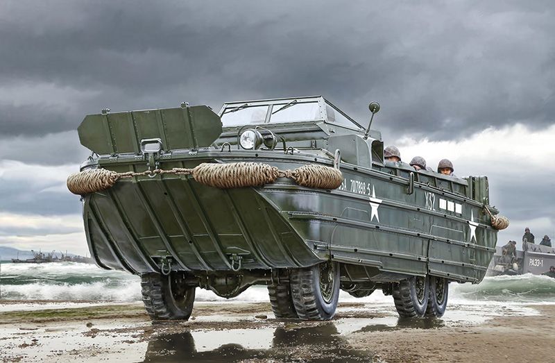 1:35 dukw 2½ ton gmc vehículo anfibio d day 80th anniversary art. nr. 6392
