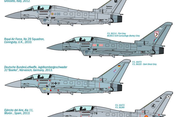 1:72 EF 2000 Typhoon IIB Art.-Nr. 1340