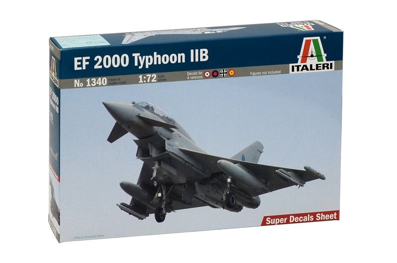 1:72 ef 2000 typhoon iib art. nr. 1340