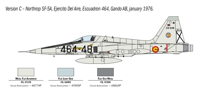 1:72 f 5a freedom fighter art. nr. 1441