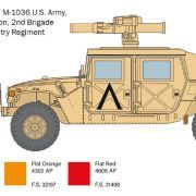 1:35 hmmwv m1036 tow carrier art. nr. 6598