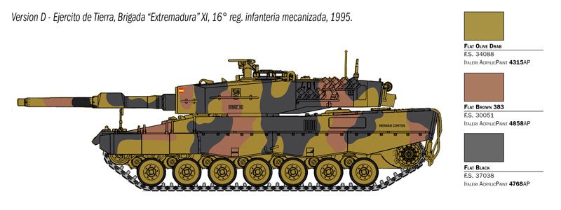 1:35 leopard 2a4 art. nr. 6559