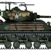 1:35 m4a3e8 sherman "fury" art. nr. 6529
