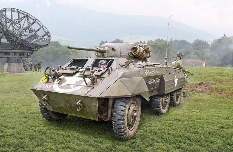 1:35 m8 greyhound d day 80th anniversary art. nr. 6364