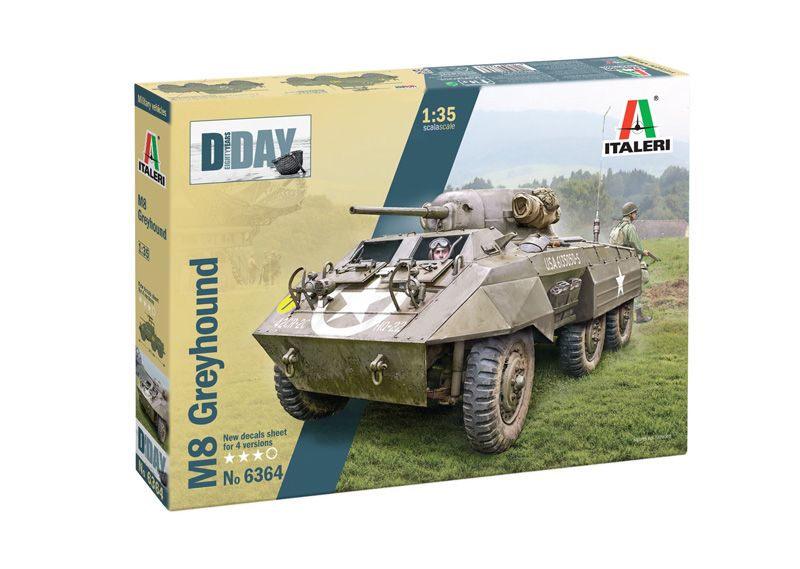 1:35 m8 greyhound d day 80th anniversary art. nr. 6364
