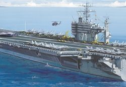 1:720 u.s.s. theodore roosevelt cvn 71 art. nr. 5531