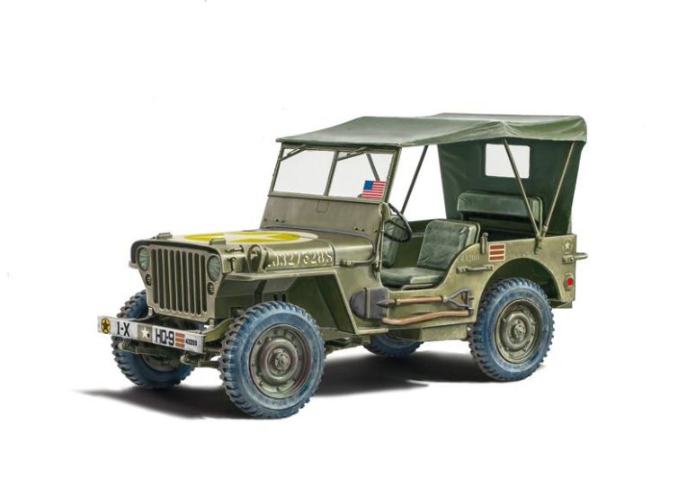 1:24 Jeep Willys MB 80th Anniversary 1941-2021 Art.-Nr. 3635