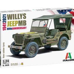 1:24 willys jeep mb 80th anniversary 1941 2021 art. nr. 3635