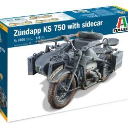 1:9 zündapp ks 750 con sidecar art. nr. 7406