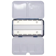 caja de metal vacía para 12 ½ godets art. nr. 0206050301