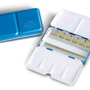 caja de metal vacía para 12 ½ godets art. nr. 0206050301