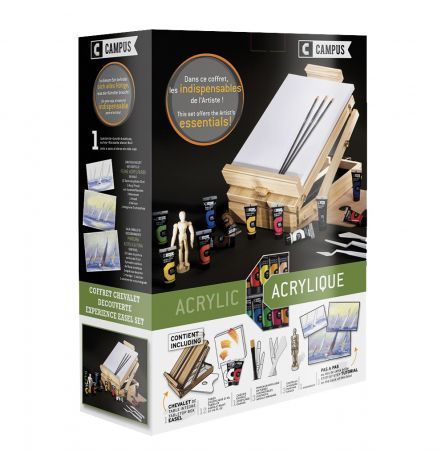 Caja Caballete Acrílico Campus Raphaël Art.-Nr. N131795.00