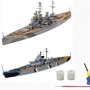 1:1200 first diorama set bismarck battle art. nr. 05668