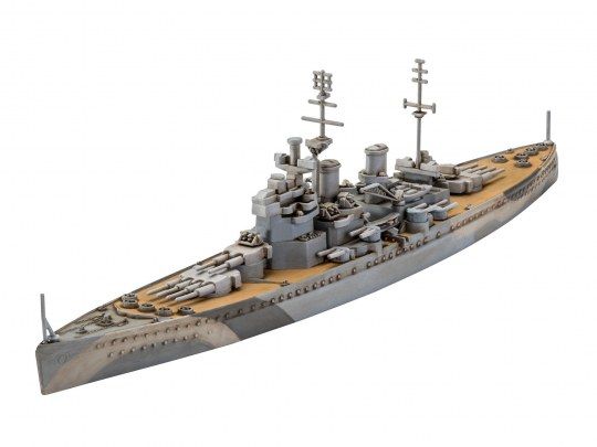 1:1200 first diorama set bismarck battle art. nr. 05668
