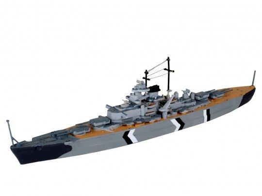 1:1200 first diorama set bismarck battle art. nr. 05668