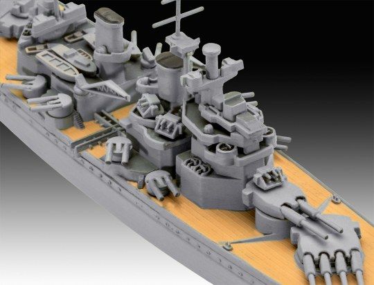 1:1200 first diorama set bismarck battle art. nr. 05668