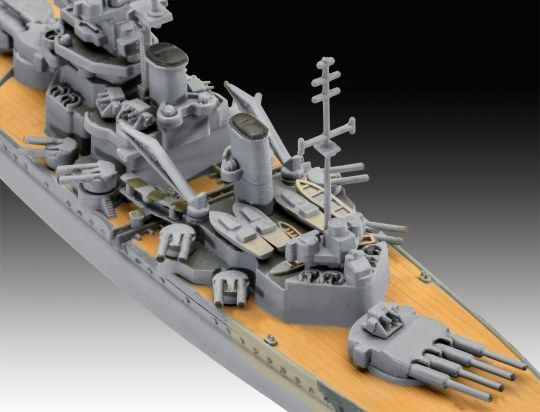 1:1200 first diorama set bismarck battle art. nr. 05668