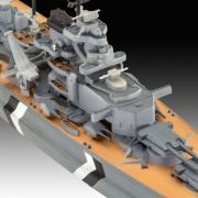 1:1200 first diorama set bismarck battle art. nr. 05668