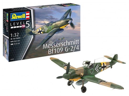 1:32 messerschmitt bf109 g 2/4 art. nr. 03829