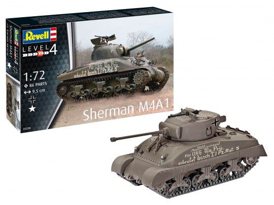 1:72 sherman m4a1 art. nr. 03290