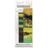 set sennelier 6 ½ pasteles a l´ecu campo de primavera art. nr. n132288.05