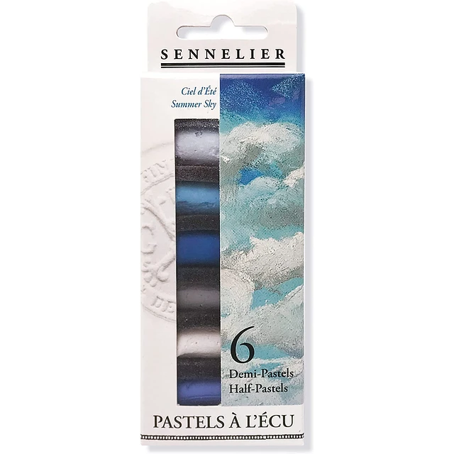 set sennelier 6 ½ pasteles a l´ecu cielo de verano art. nr. n132288.04
