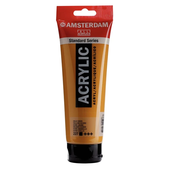 acrílico amsterdam standard series 250ml 227 ocre amarillo art. nr. 17122270
