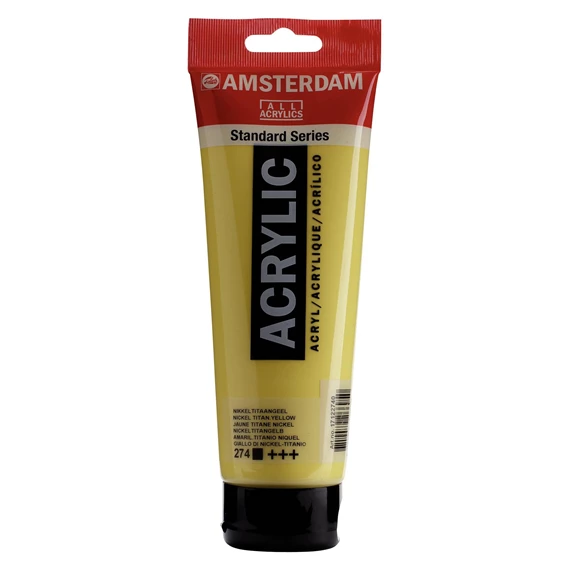 Acrílico Amsterdam Standard Series 250ml – 274 Amarillo Níquel Titanio Art.-Nr. 17122740