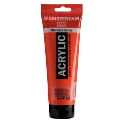 acrílico amsterdam standard series 250ml 398 rojo naftol claro art. nr. 17123980