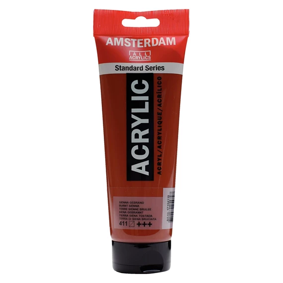 acrílico amsterdam standard series 250ml 411 tierra siena tostada art. nr. 17124110