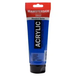 acrílico amsterdam standard series 250ml 504 azul ultramar art. nr. 17125040