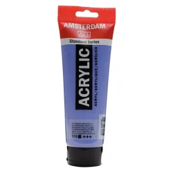 acrílico amsterdam standard series 250ml 519 azul ultramar violeta claro art. nr. 17125190