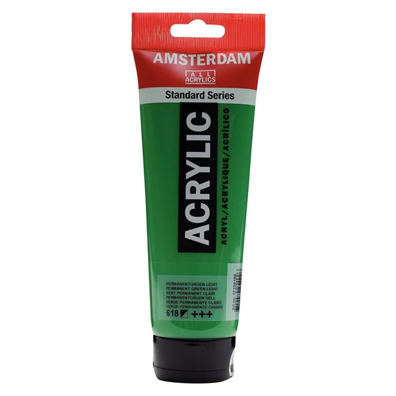 Acrílico Amsterdam Standard Series 250ml – 618 Verde Permanente Claro Art.-Nr. 17126180