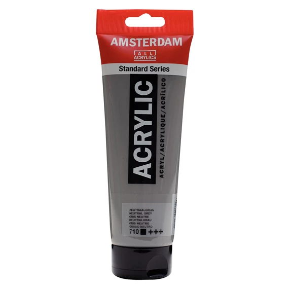 acrílico amsterdam standard series 250ml 710 gris neutro art. nr. 17127100