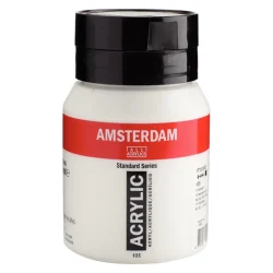 acrílico amsterdam standard series 500ml 105 blanco titanio art. nr. 17721052