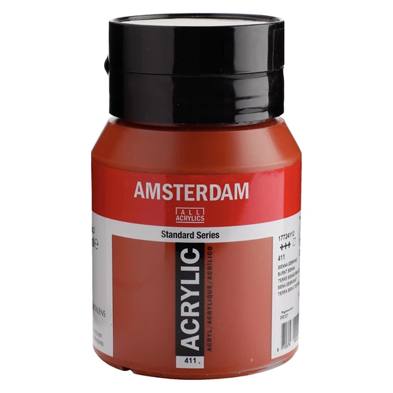 acrílico amsterdam standard series 500ml 411 tierra siena tostada art. nr. 17724112