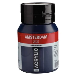 acrílico amsterdam standard series 500ml 566 azul de prusia (ftalo) art. nr. 17725662