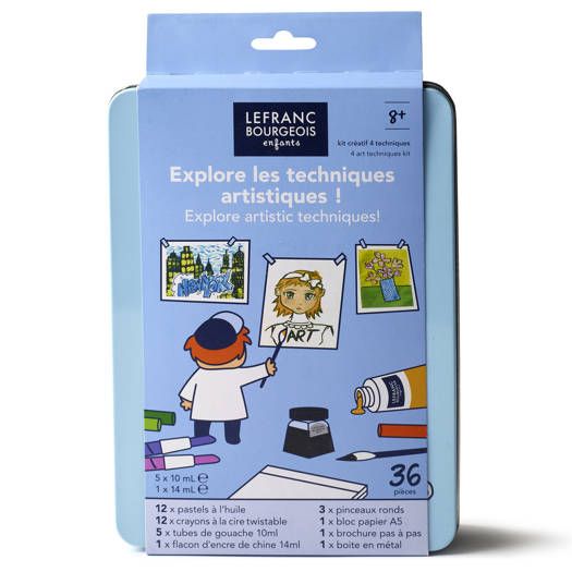 kit creativo para niños lefranc bourgeois art. nr. a22833