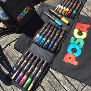 estuche posca 18 colores