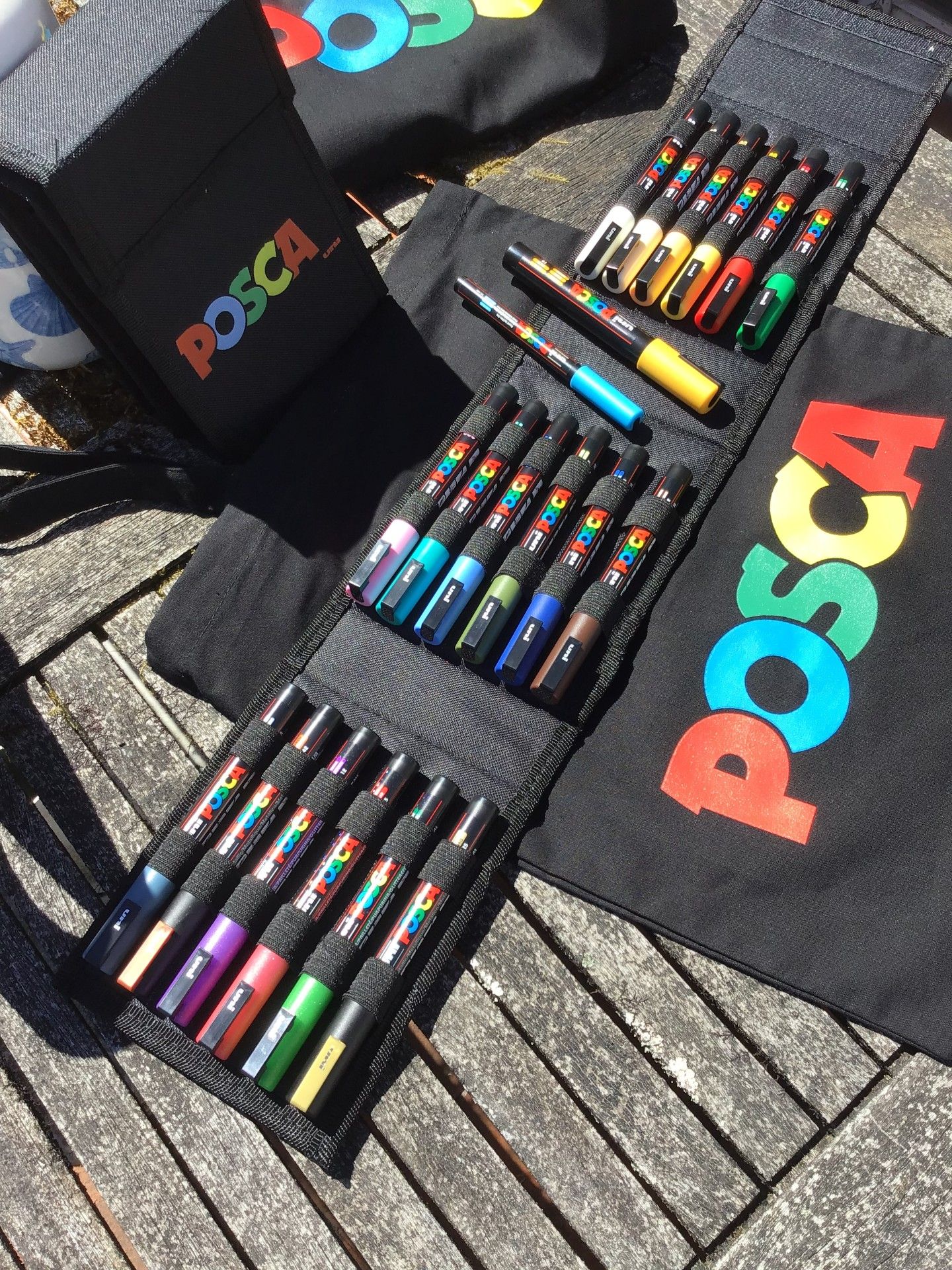 estuche posca 18 colores