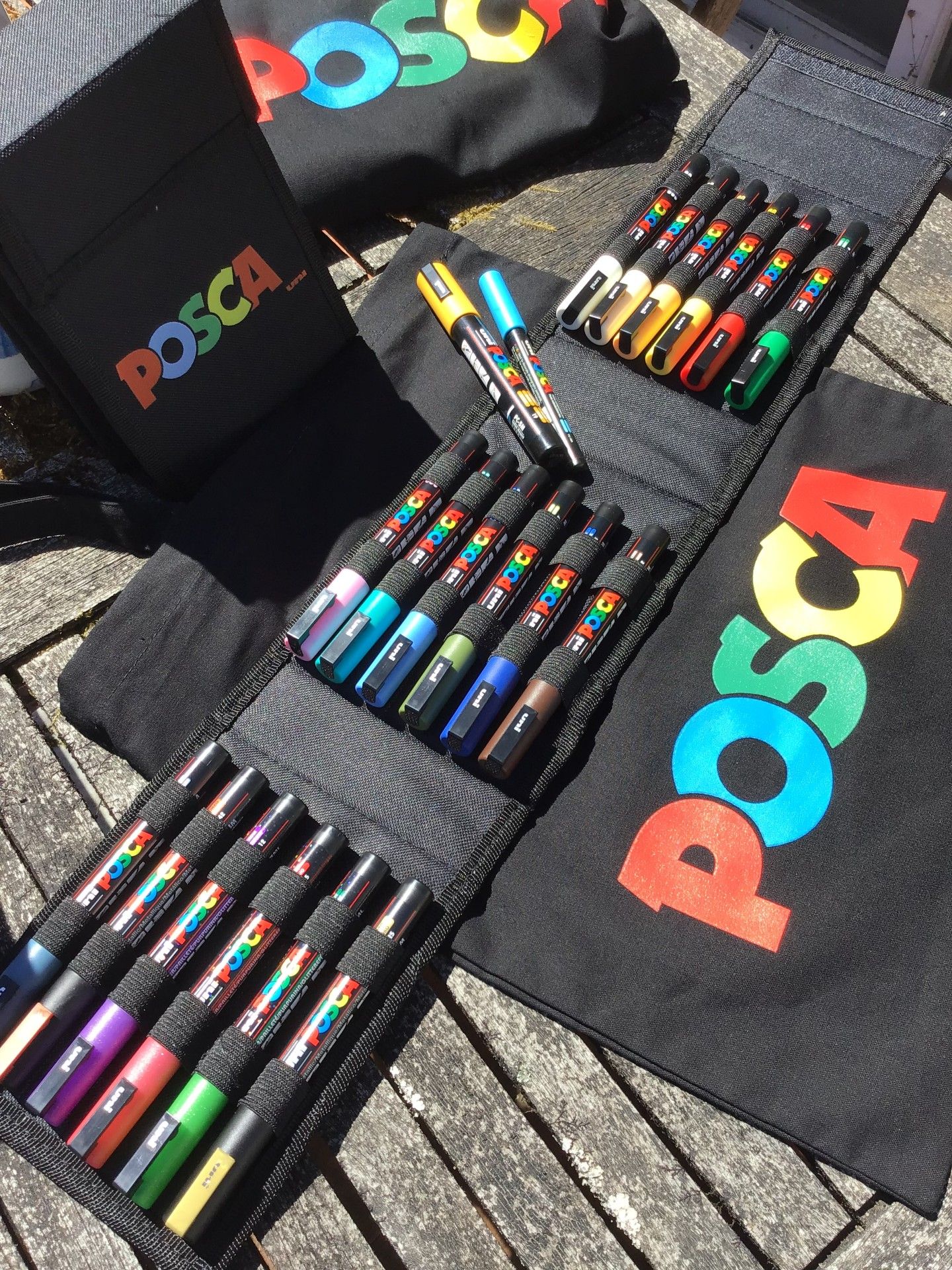 estuche posca 18 rotuladores pc 3m