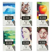 set sennelier 6 oil stick paisaje estilizado art. nr. n130116.05