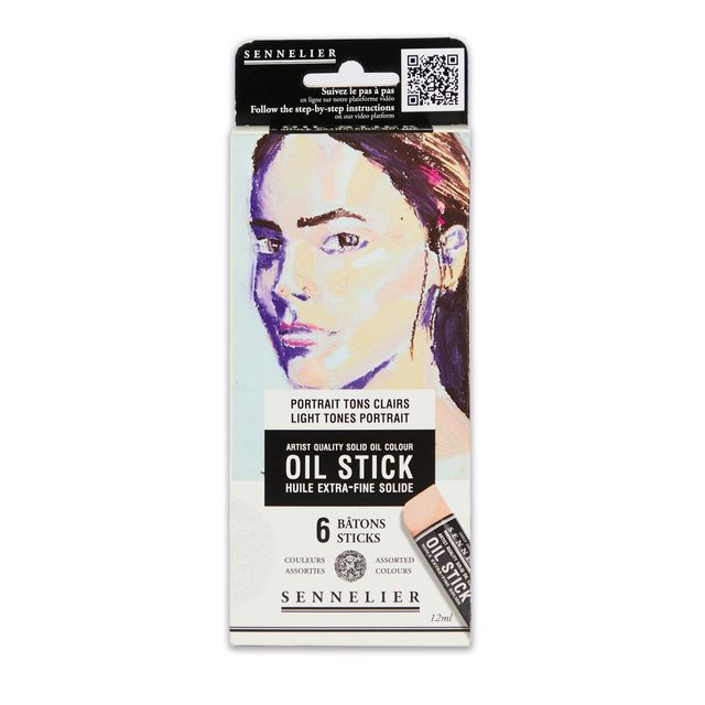 Set Sennelier 6 Oil Stick – Retrato en Tonos Claros Art.-Nr. N130116.01
