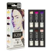 set sennelier 6 oil stick retrato en tonos claros art. nr. n130116.01