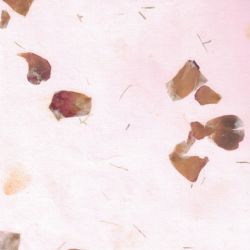papel fantasía hecho a mano rosa pétalos art. nr. 631576