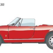 1:24 alfa romeo giulietta spider 1300 art. nr. 3653
